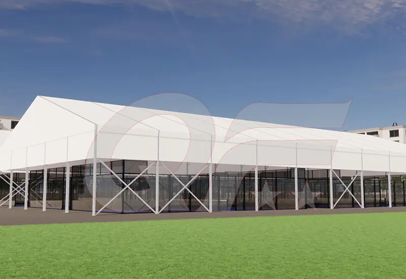 Professional Padel Court with Tent – Custom All-Weather Solutions