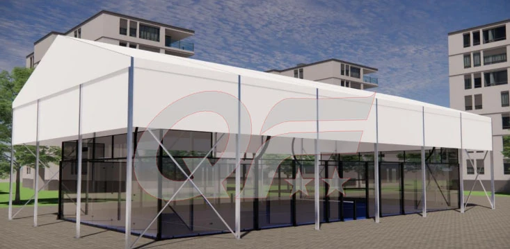 Padel Court With Tent