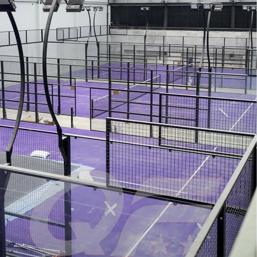 purple padel courts