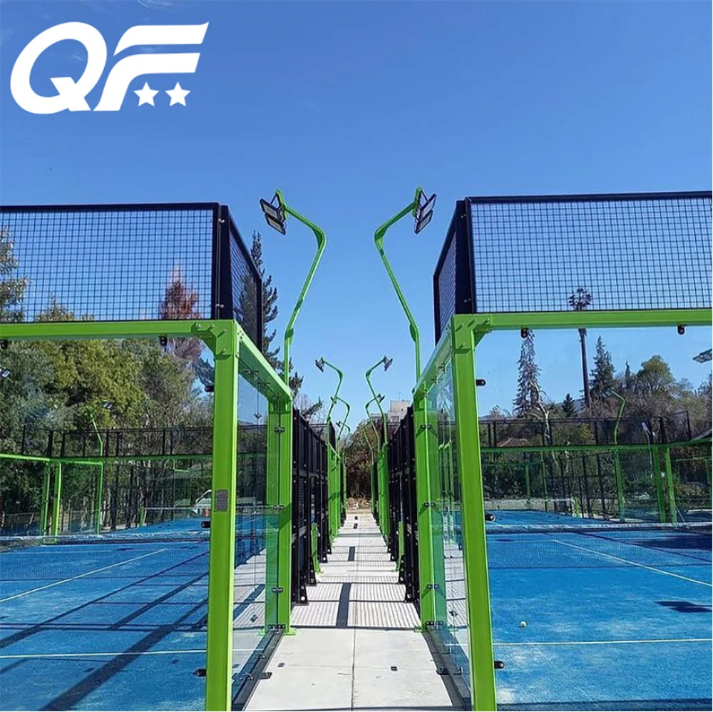 two padel court