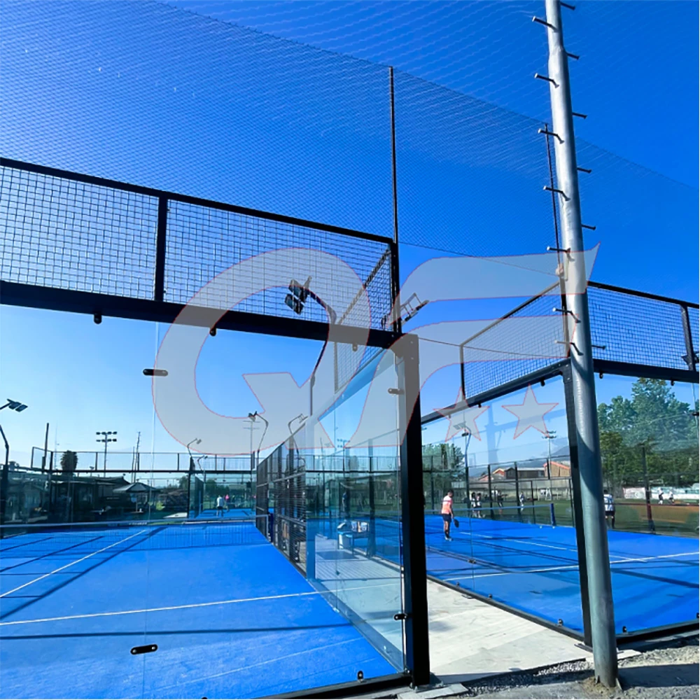 outdoor padel court