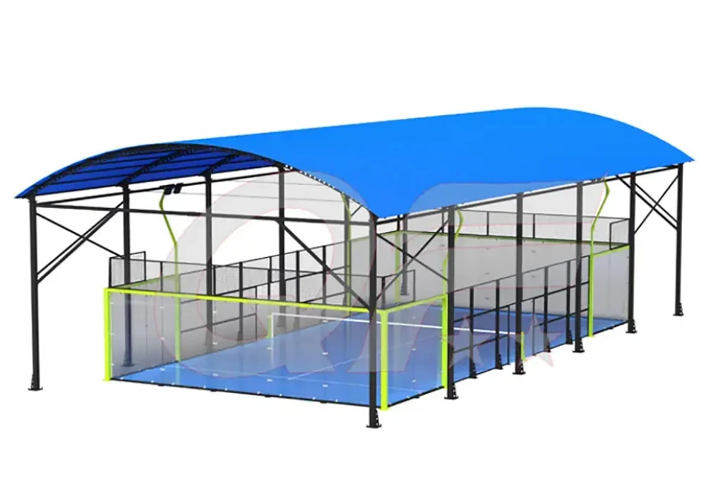 covered padel court