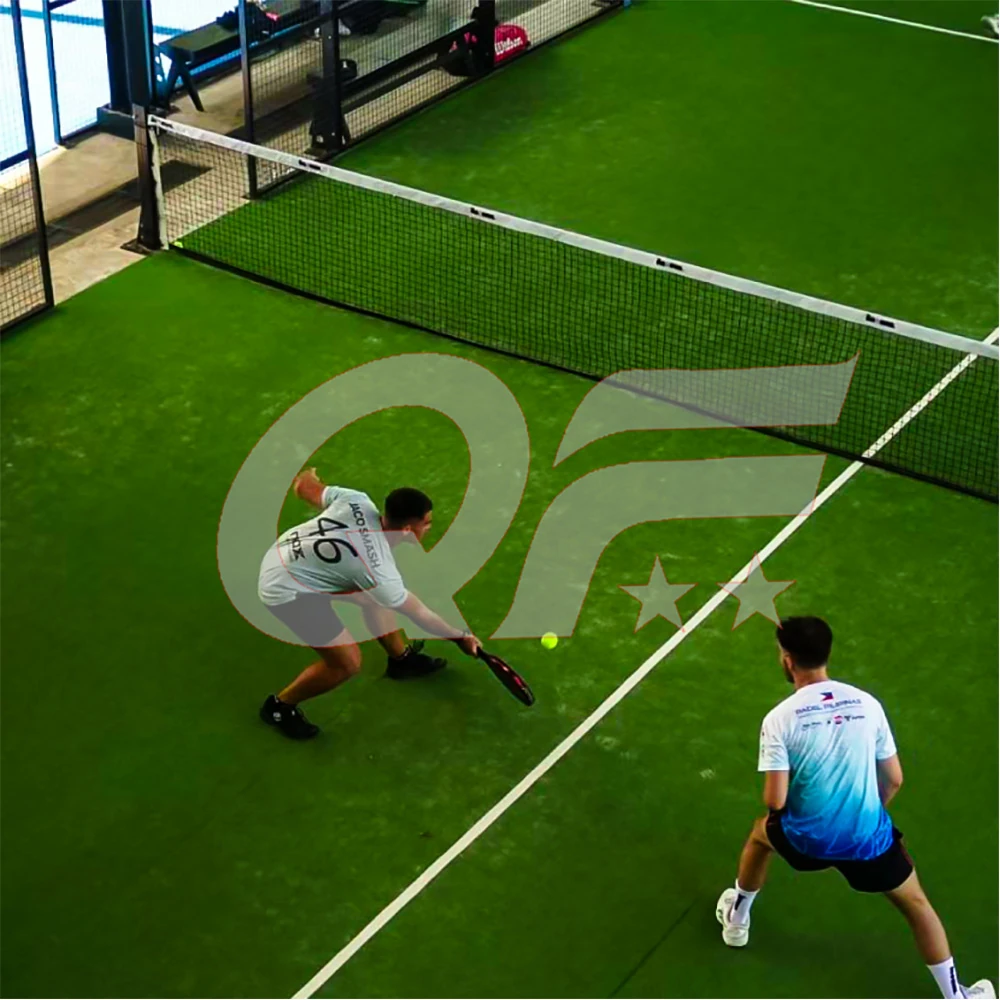 padel court with grass surface