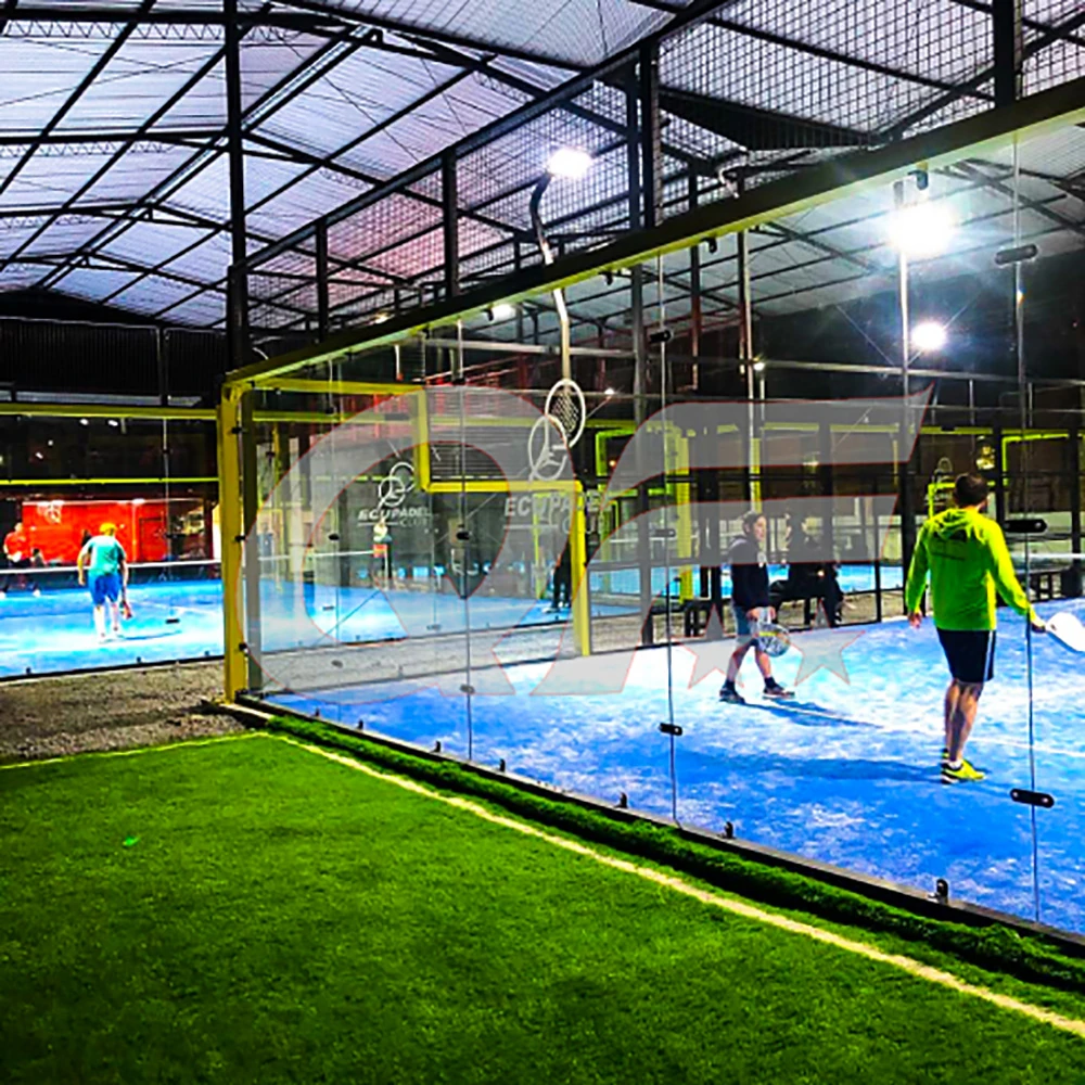 qifan split padel court cover