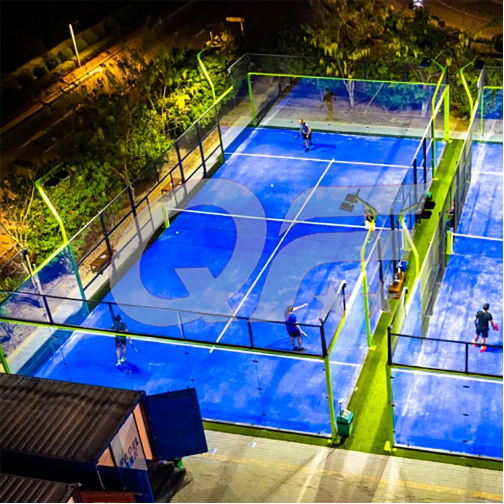 standard padel court measures exactly 20 meters long and 10 meters wide