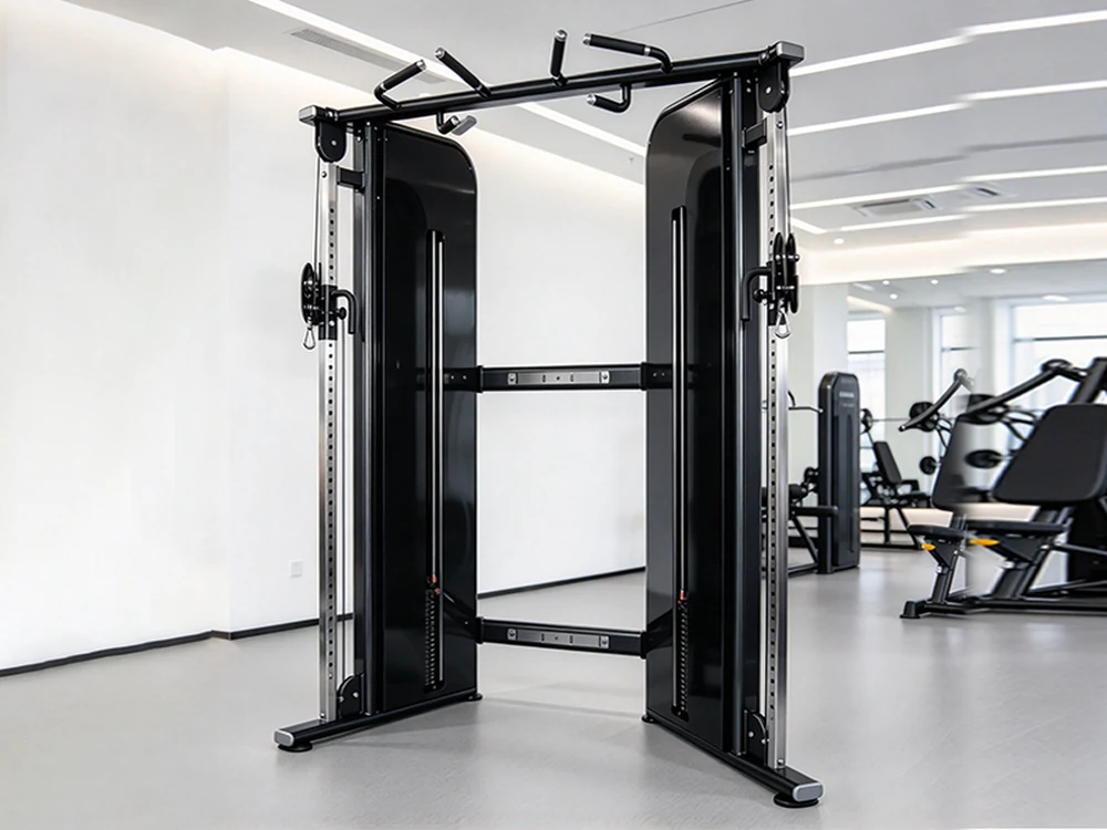 QF-G658 functional trainer in a commercial gym