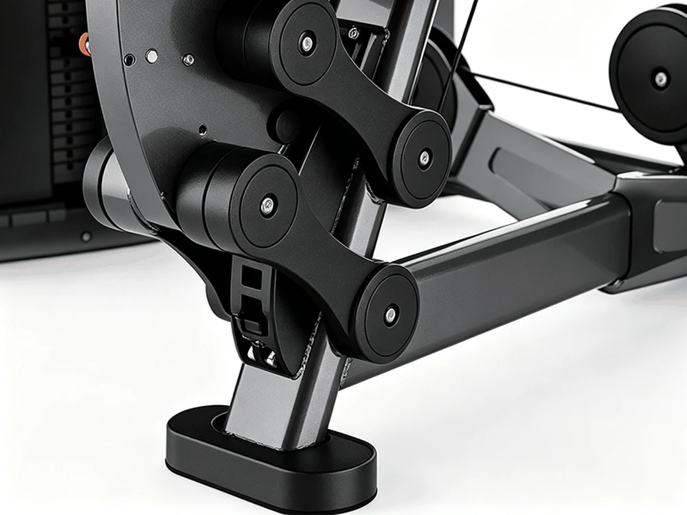 Overhead pivot and pulley detail on the QF-G802